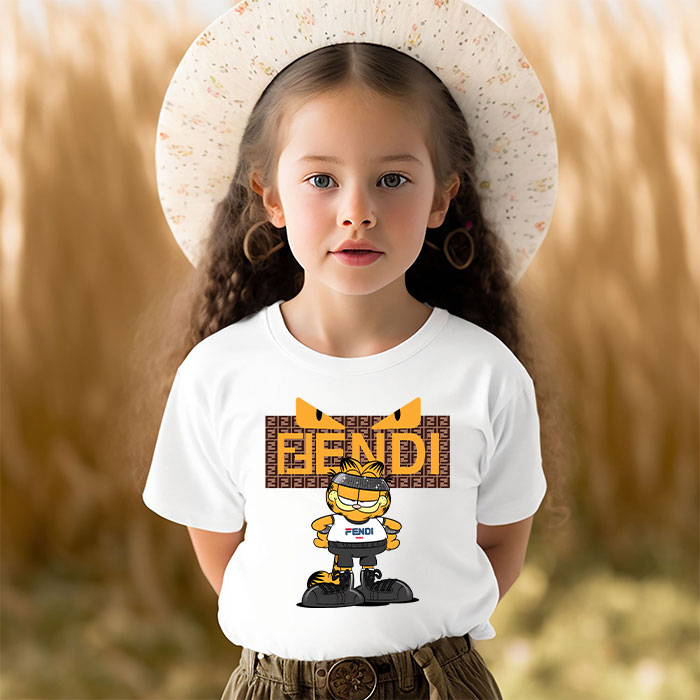 Fendi-Roma-Diabolic-Eyes-Garfield-Unisex-T-Shirt-TTB2544-3