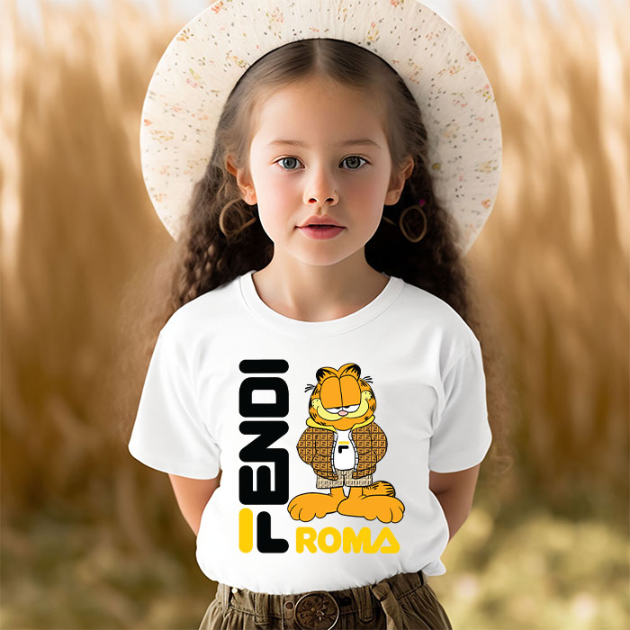 Fendi-Roma-Garfield-Unisex-T-Shirt-TTB2543-3