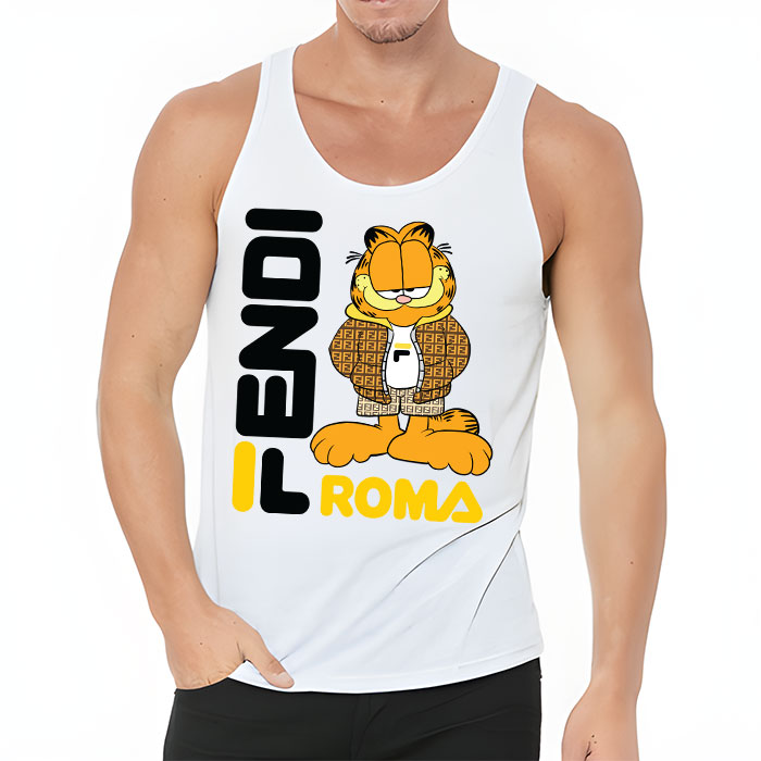 Fendi-Roma-Garfield-Unisex-Tank-Top-TTTB2543-1