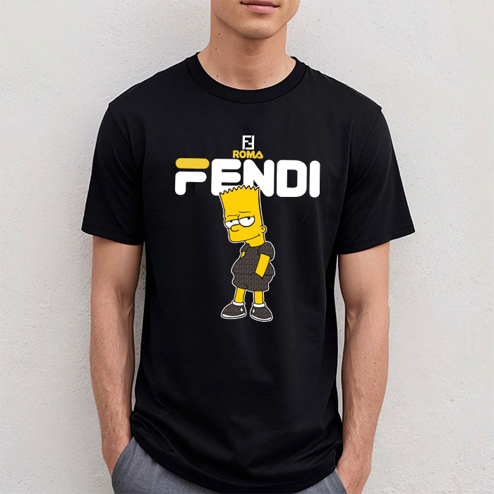 Fendi-Roma-Simson-Unisex-T-Shirt-TTB2546-2