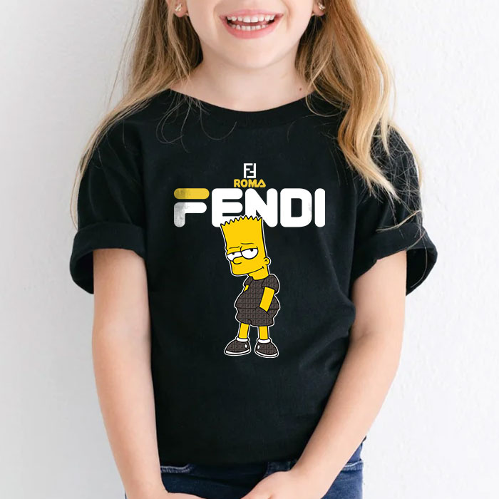 Fendi-Roma-Simson-Unisex-T-Shirt-TTB2546-3