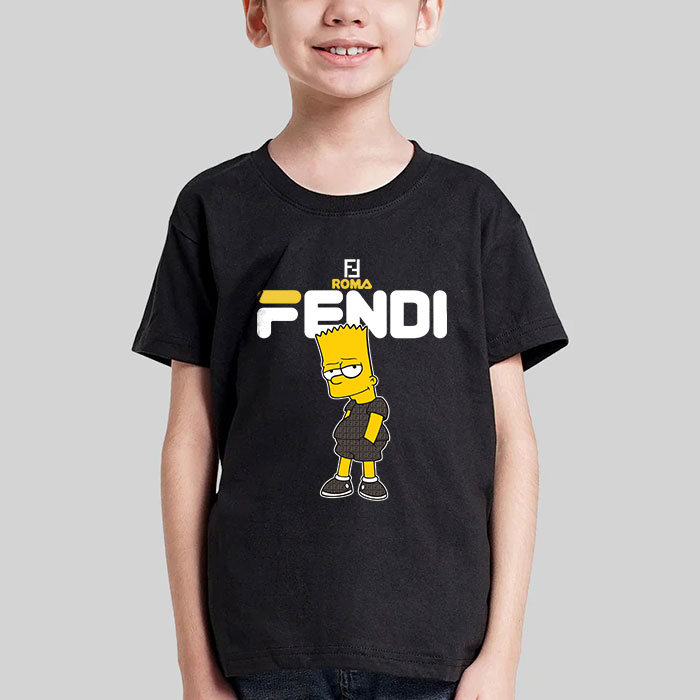 Fendi-Roma-Simson-Unisex-T-Shirt-TTB2546-4