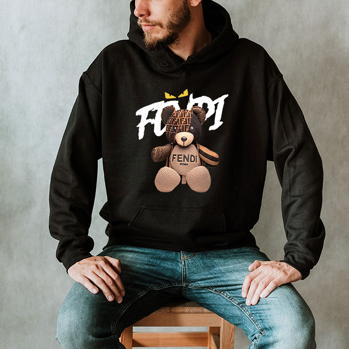 Fendi-Roma-Teddy-Bear-Unisex-Pullover-Hoodie-HTB2545-2