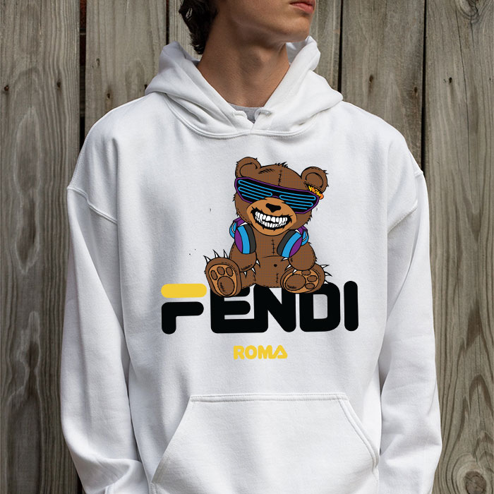 Fendi-Roma-Teddy-Bear-Unisex-Pullover-Hoodie-HTB2547-2