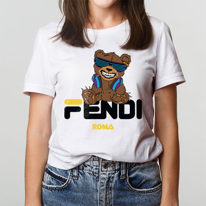 Fendi-Roma-Teddy-Bear-Unisex-T-Shirt-TTB2547-1