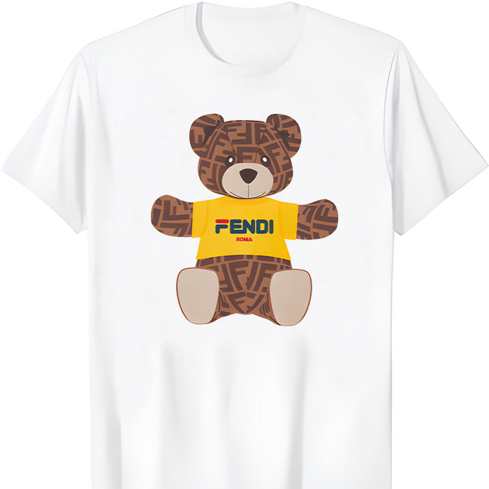 Fendi-Roma-Teddy-Bear-Unisex-T-Shirt-TTB2548-1