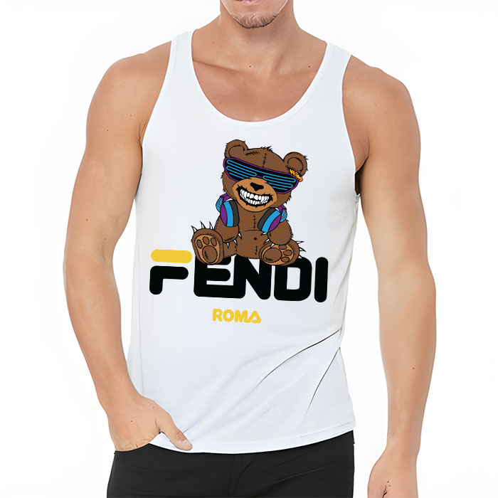 Fendi-Roma-Teddy-Bear-Unisex-Tank-Top-TTTB2547-1