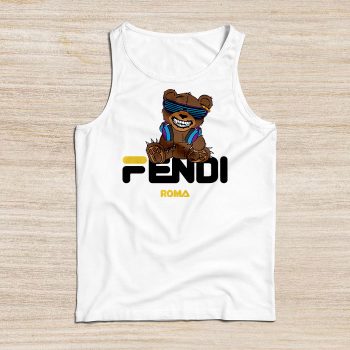 Fendi Roma Teddy Bear Unisex Tank Top TTTB2547