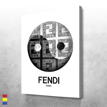 Fendi Ying Yang Unleashing the Luxury from Household to High Fashion Canvas Poster Print Wall Art Decor