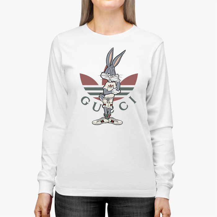 Gucci-Adidas-Bugs-Bunny-Unisex-Kid-Long-Sleeve-Tee-TBL043-2
