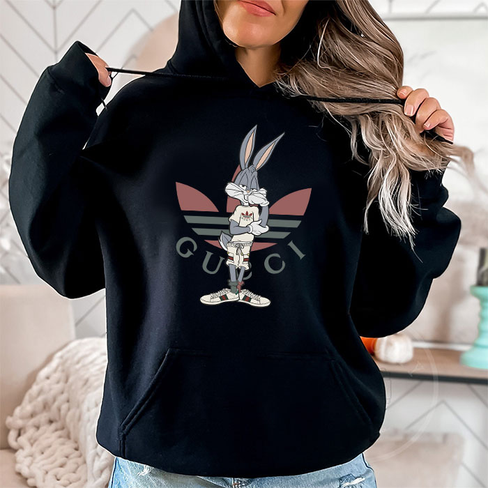Gucci-Adidas-Bugs-Bunny-Unisex-Pullover-Hoodie-TB240-2