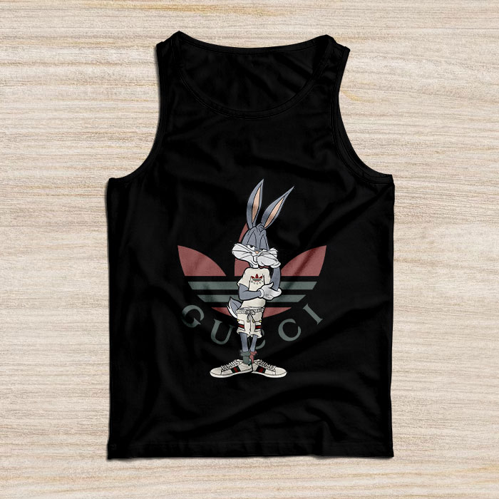 Gucci-Adidas-Bugs-Bunny-Unisex-Tank-Top-TB017 Gucci Adidas Bugs Bunny Unisex Tank Top TB017