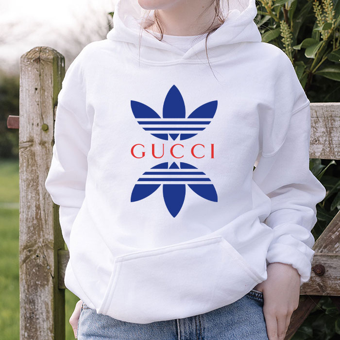 Gucci-Adidas-Logo-Unisex-Pullover-Hoodie-NTB2263-1