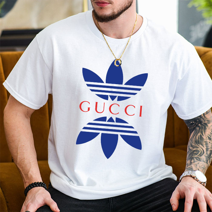 Gucci-Adidas-Logo-Unisex-T-Shirt-NTB2637-2