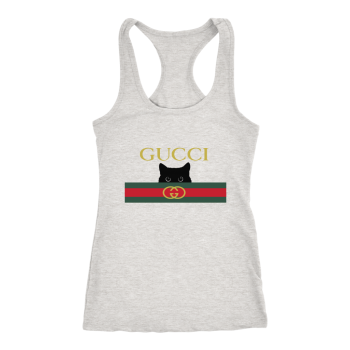 Gucci Black Cat Secret  Women Racerback Tank Top