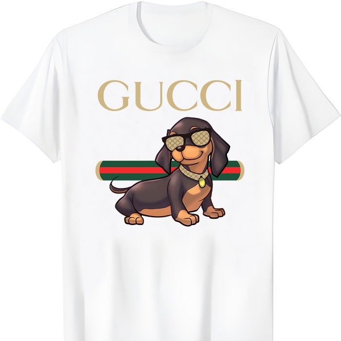 Gucci-Dachshund-Unisex-T-Shirt-CB488-1