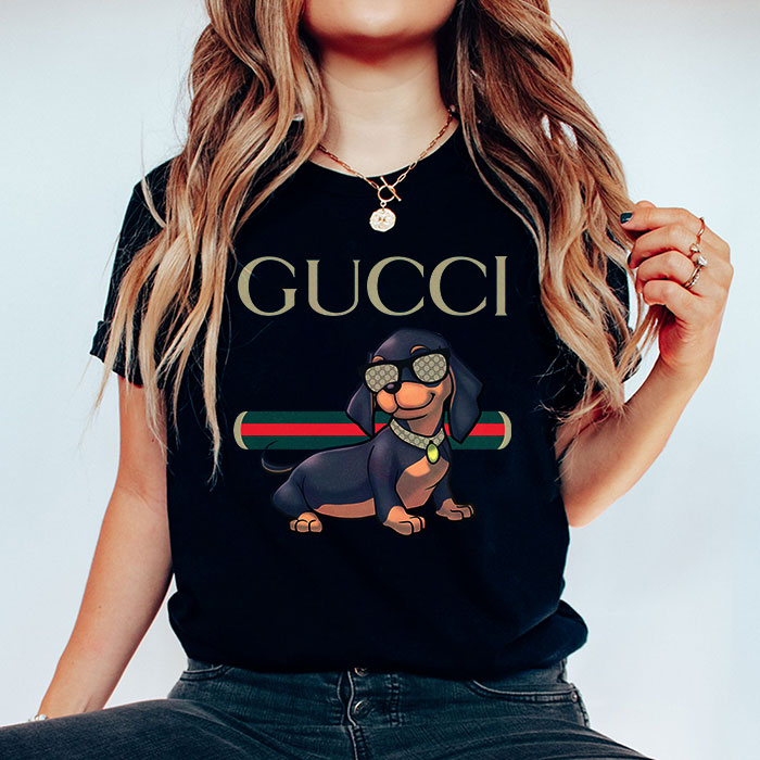 Gucci-Dachshund-Unisex-T-Shirt-CB488-2