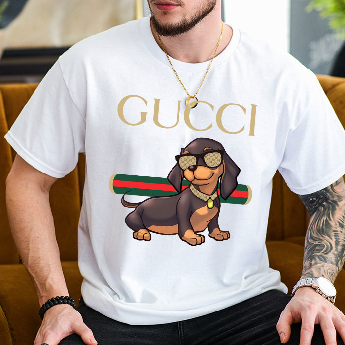 Gucci-Dachshund-Unisex-T-Shirt-CB488-5