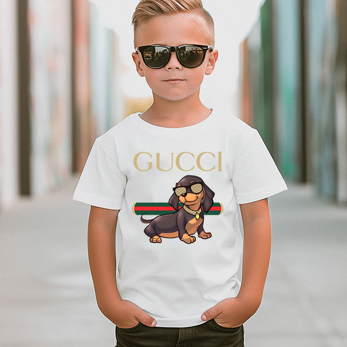 Gucci-Dachshund-Unisex-T-Shirt-CB488-9