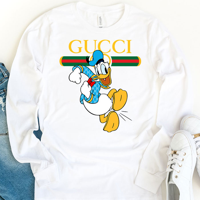Gucci-Donald-Duck-Unisex-Kid-Long-Sleeve-Tee-LTB2331-1