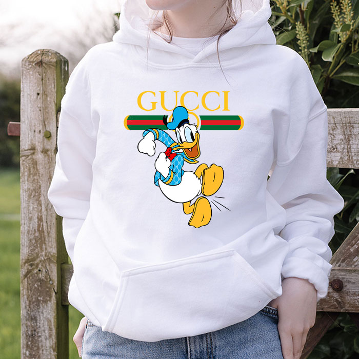 Gucci-Donald-Duck-Unisex-Pullover-Hoodie-HTB2331-1