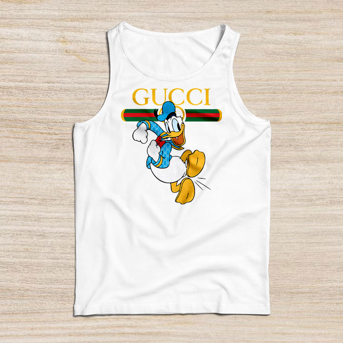 Gucci-Donald-Duck-Unisex-Tank-Top-TTTB2331 Gucci Donald Duck Unisex Tank Top TTTB2331