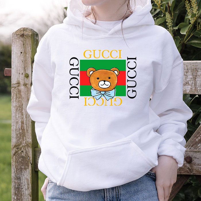 Gucci-Kai-Teddy-Bear-Unisex-Pullover-Hoodie-TB283-1