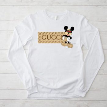 Gucci Mickey Mouse Unisex & Kid Long Sleeve Tee TBL029