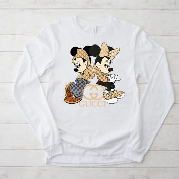 Gucci Mickey Mouse Unisex & Kid Long Sleeve Tee TBL036