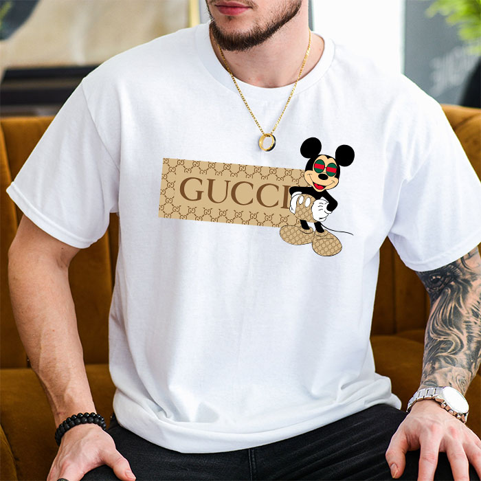 Gucci-Mickey-Mouse-Unisex-T-Shirt-CB458-2