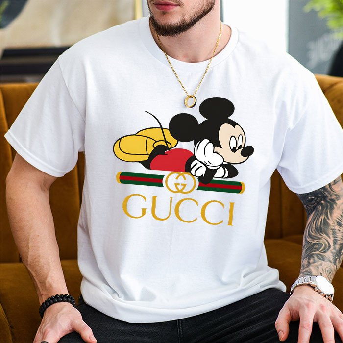 Gucci-Mickey-Mouse-Unisex-T-Shirt-CB460-2