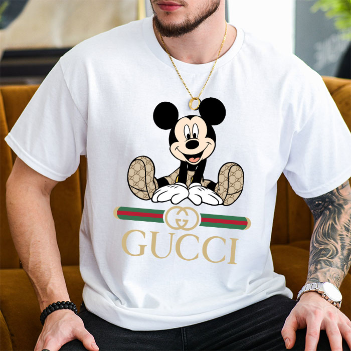 Gucci-Mickey-Mouse-Unisex-T-Shirt-CB463-2