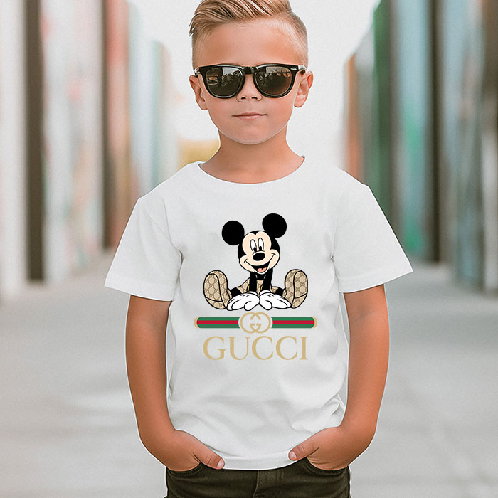 Gucci-Mickey-Mouse-Unisex-T-Shirt-CB463-4
