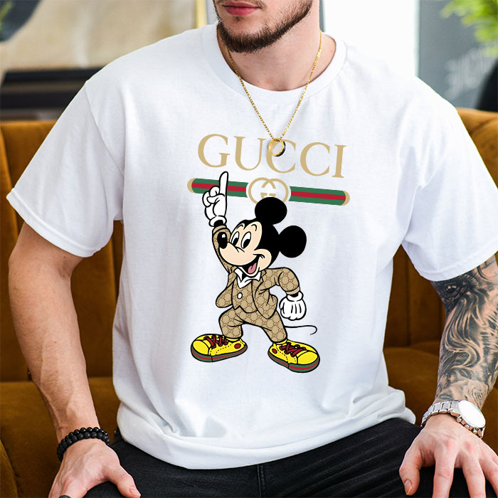 Gucci-Mickey-Mouse-Unisex-T-Shirt-CB464-2
