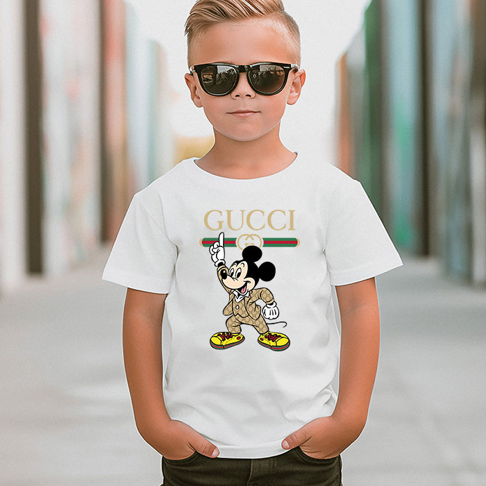 Gucci-Mickey-Mouse-Unisex-T-Shirt-CB464-4