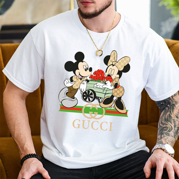 Gucci-Mickey-Mouse-Unisex-T-Shirt-CB471-2