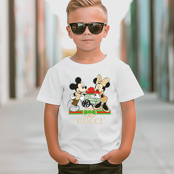 Gucci-Mickey-Mouse-Unisex-T-Shirt-CB471-4