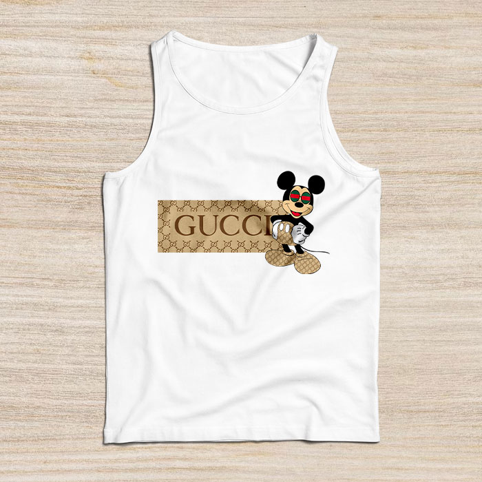Gucci-Mickey-Mouse-Unisex-Tank-Top-TB003 Gucci Mickey Mouse Unisex Tank Top TB003