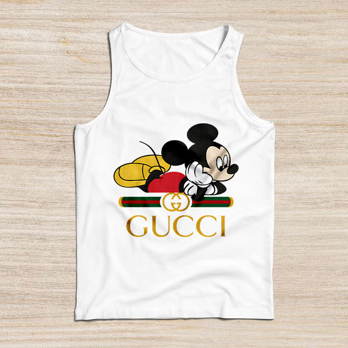 Gucci-Mickey-Mouse-Unisex-Tank-Top-TB005 Gucci Mickey Mouse Unisex Tank Top TB005
