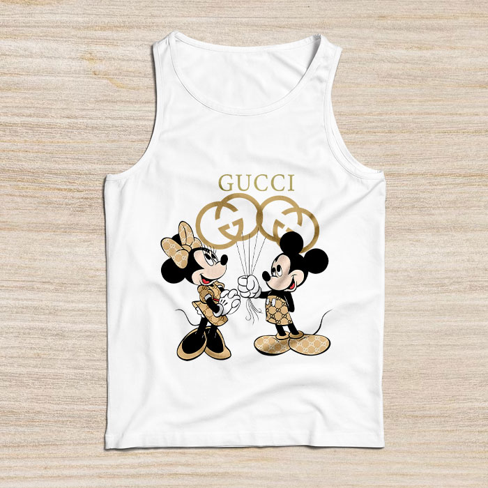 Gucci-Mickey-Mouse-Unisex-Tank-Top-TB011 Gucci Mickey Mouse Unisex Tank Top TB011