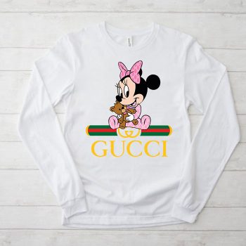 Gucci Minnie Mouse Kid Unisex & Kid Long Sleeve Tee NTB2348