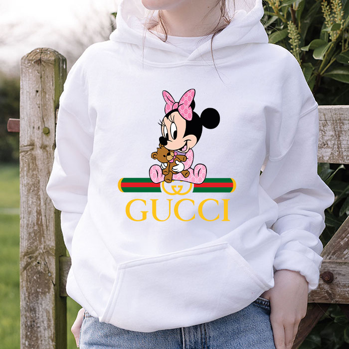 Gucci-Minnie-Mouse-Kid-Unisex-Pullover-Hoodie-NTB2234-1
