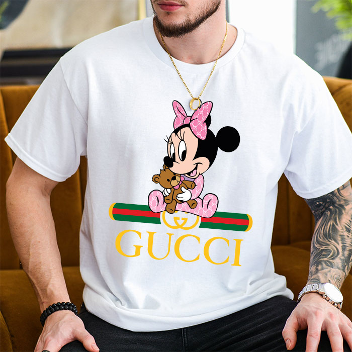 Gucci-Minnie-Mouse-Kid-Unisex-T-Shirt-NTB2608-2