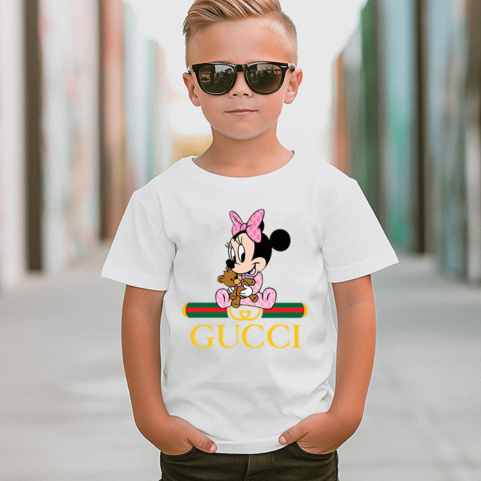 Gucci-Minnie-Mouse-Kid-Unisex-T-Shirt-NTB2608-4