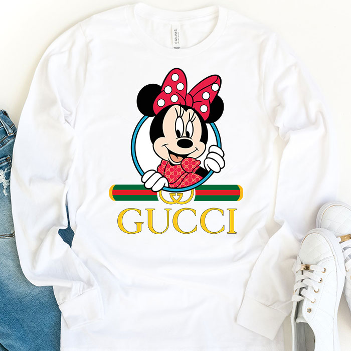 Gucci-Minnie-Mouse-Unisex-Kid-Long-Sleeve-Tee-NTB2351-1