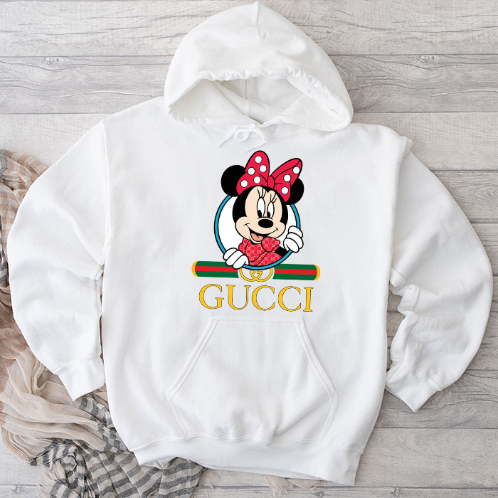 Gucci-Minnie-Mouse-Unisex-Pullover-Hoodie-NTB2237 Gucci Minnie Mouse Unisex Pullover Hoodie NTB2237
