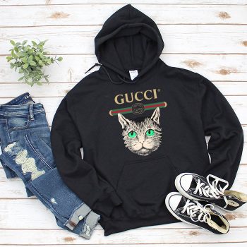 Gucci Mystic Cat Embellished Unisex Pullover Hoodie TB252
