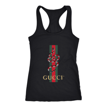 Gucci Snake Logo Women Racerback Tank Top