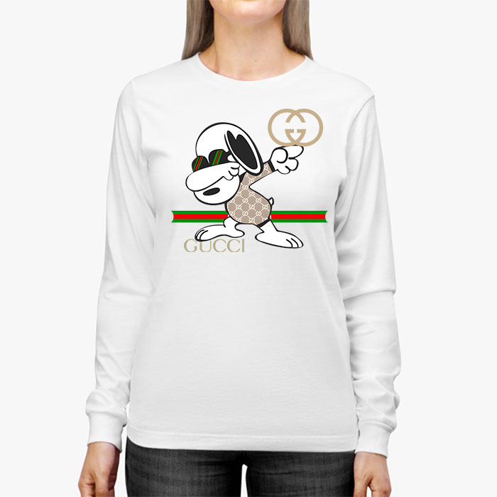 Gucci-Snoopy-Dabbing-Unisex-Kid-Long-Sleeve-Tee-TBL028-2