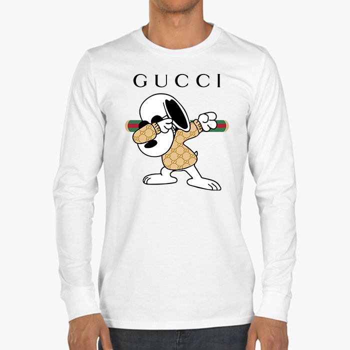 Gucci-Snoopy-Dabbing-Unisex-Kid-Long-Sleeve-Tee-TBL057-3